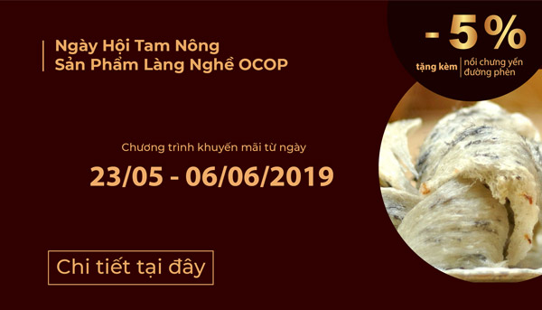  tổ yến Hậu Giang 2019